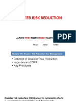 8 Module VIII Disaster Risk Reduction and Management