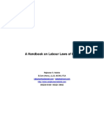 A Handbook on Employee Relations and Labour Laws in India