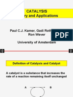 Introduction To Catalysis