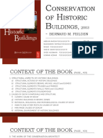 Book Review On Conservation of Historic Buildings 2003