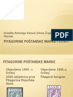 Pitagorine Poštanske Marke I Citati