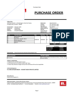 Purchase Order Sample