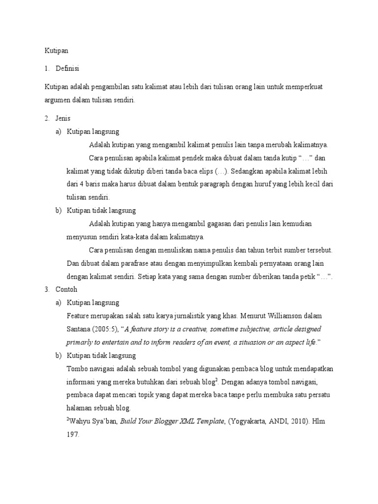 Resume Kutipan | PDF | Fiksi Umum
