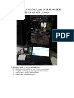 Konfigurasi Simulasi Interkoneksi Mesin Absen PDF