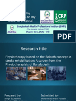 Research proposal presentation