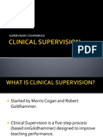 Clinical - Supervision