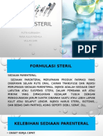 Formulasi Steril Parenteral