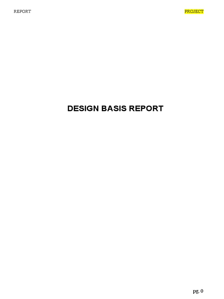 Design Basis Report | PDF | Masonry | Concrete