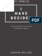 I Have Decided Free Download PDF