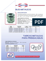 Prensacables Metálicos PDF