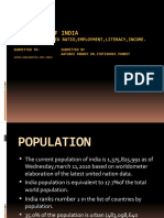 Demographics of India: Population, Age, Sex Ratio, Employment, Literacy & Income