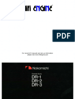 Nakamichi - Tape Deck DR1 - 2 - 3 - Propaganda PDF