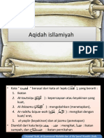 Aqidah Islamiyyah PPT Maryam