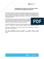 Linea Roca: Por Desprendimientos en Techos de Constitucion, Trenes Argentinos Trabaja para Normalizar El Servicio