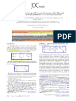 KIE Effects To Find Out Chemical Mechanism