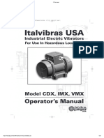Vibrator Motor Manual Italvibras