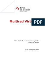Manual Multired Virtual Cuentas Ahorro