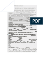 Ficha Ambiental para Llenar (Modelo)