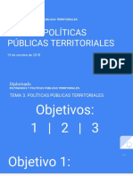 Políticas Públicas Territoriales