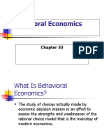 Varian Chapter30 Behavioral Economics