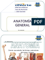 Anatomía General 1ro Nutrición Unidad I