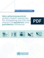 Non-Pharmaceutical Public Health Measures For Mitigating The Risk and Impact of Epidemic and Pandemic Influenza