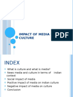 Impact of Media On Culture