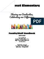 Staff Handbook Swe 2019-20