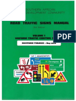 SADC Road Traffic Signs Manual V1 PDF