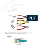 Como Ponchar Un Cable Utp