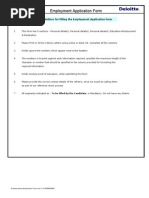 Employment Application Form