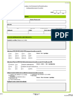 Formulario Solicitud de Rectificativa