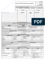 Encuesta Identificación de Peligros