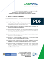 Causales de Rechazo Inhabilidad Verificación de Requisitos Habilitantes Desierto o Desistimiento.