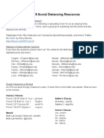 Covid-19 Social Distancing Resources 1