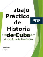 Trabajo Práctico de Historia de Cuba