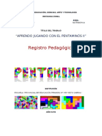 Regitro Pedagogico Pentomino