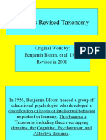 Bloom's Revised Taxonomy Guide