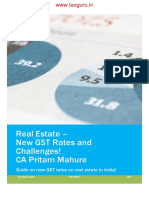 Real Estate Handbook On New GST Rates and Challenges 26 March 2019