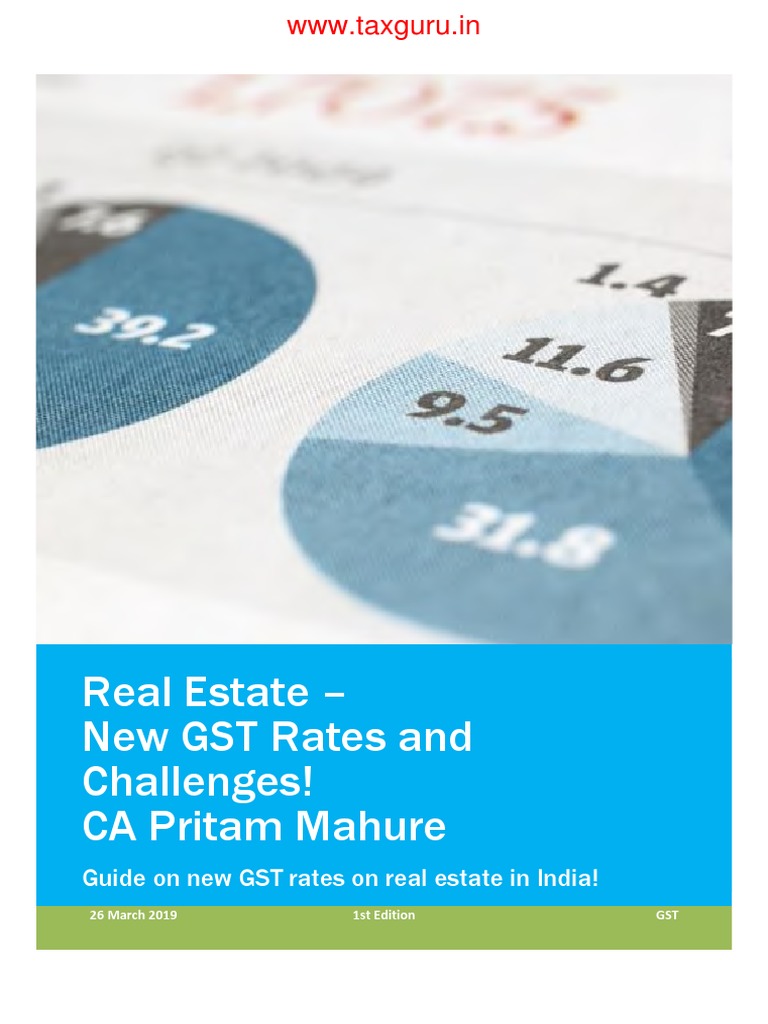 New GST Rates for Real Estate 2019 | PDF | Value Added Tax | Taxes