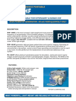 PXP-60HF Portable X-Ray