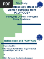 Has Reflexology Effect On Women Suffering From Pco/Pcos?: Pilot Study