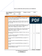 ORÇAMENTO FABRICAÇÃO ESTRUTURA METALICA MERCADO DE PEIXE