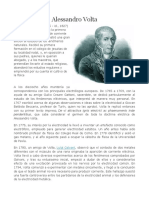 Alessandro Volta, inventor de la primera pila eléctrica