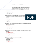 SOAL UTS KELAS B 2016 Mata Kuliah Perencanaan Dan Evaluasi Kesehatan