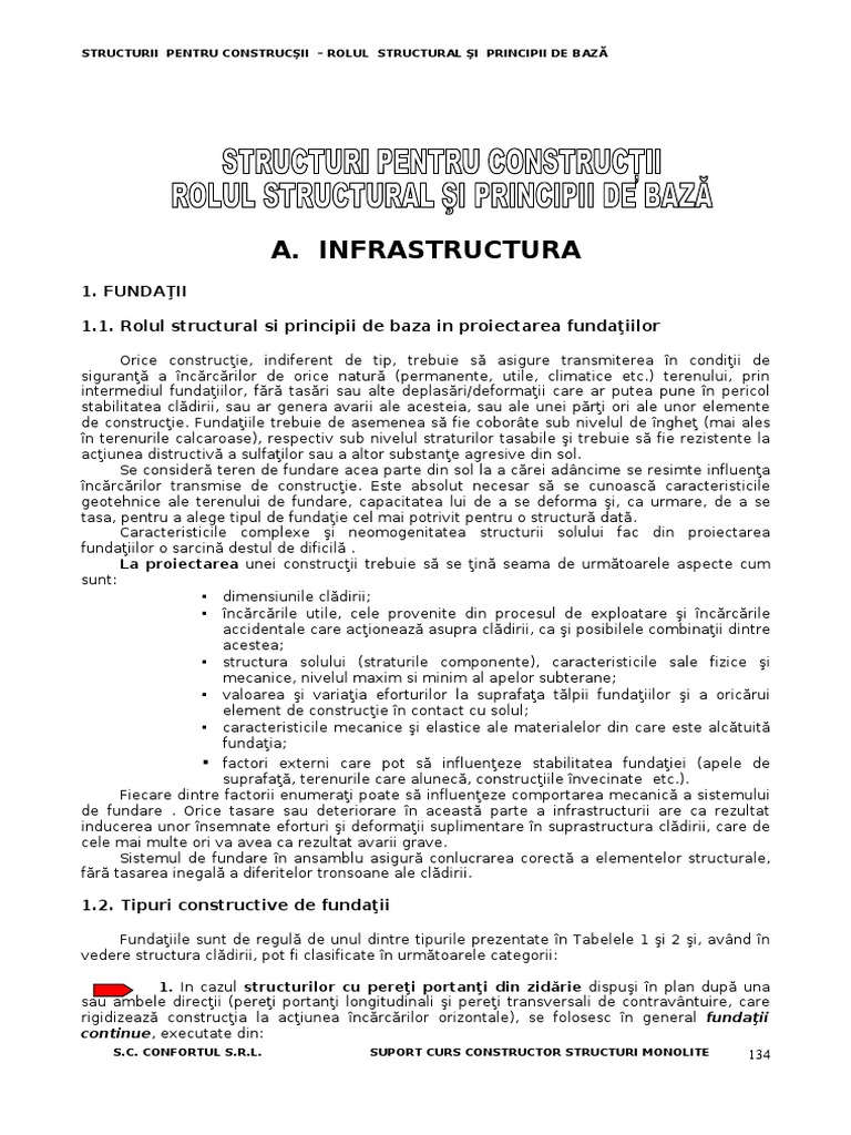 Structuri Pentru Constructii PDF | PDF