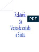 Relatório Da Visita de Estudo A Sintra1