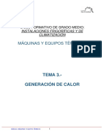 T3. Generacion de Calor y Combustión PDF