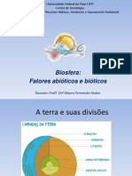 Biosfera: Fatores abióticos e bióticos