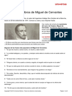 8 Mejores Libros Miguel Cervantes